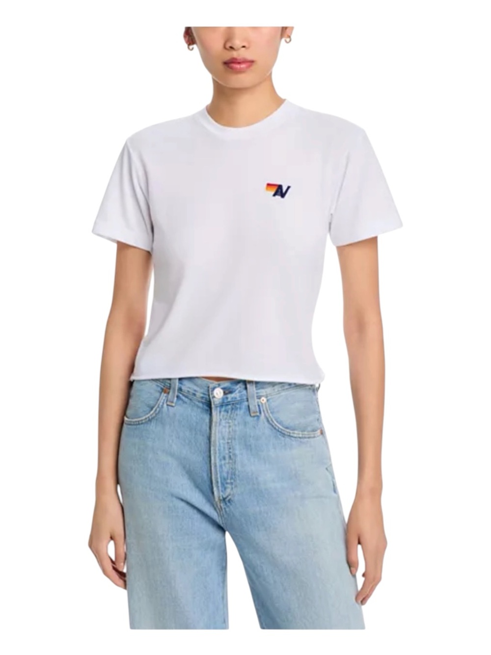 Aviator Nation Women’s Basic Boyfriend Tee Size XS